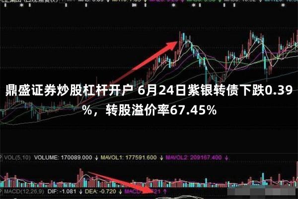 鼎盛证券炒股杠杆开户 6月24日紫银转债下跌0.39%，转股溢价率67.45%