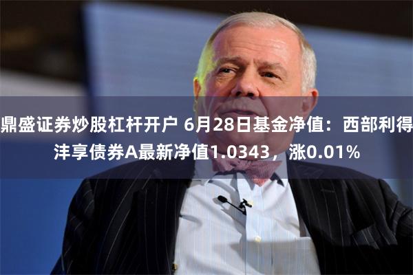 鼎盛证券炒股杠杆开户 6月28日基金净值：西部利得沣享债券A最新净值1.0343，涨0.01%