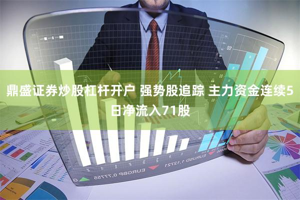 鼎盛证券炒股杠杆开户 强势股追踪 主力资金连续5日净流入71股