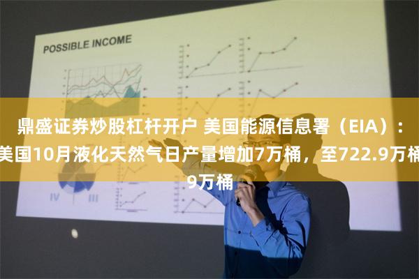 鼎盛证券炒股杠杆开户 美国能源信息署（EIA）：美国10月液化天然气日产量增加7万桶，至722.9万桶